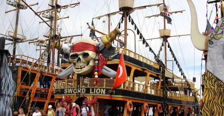 Alanya: Pirate Boat Trip with Lunch and Drinks | GetYourGuide
