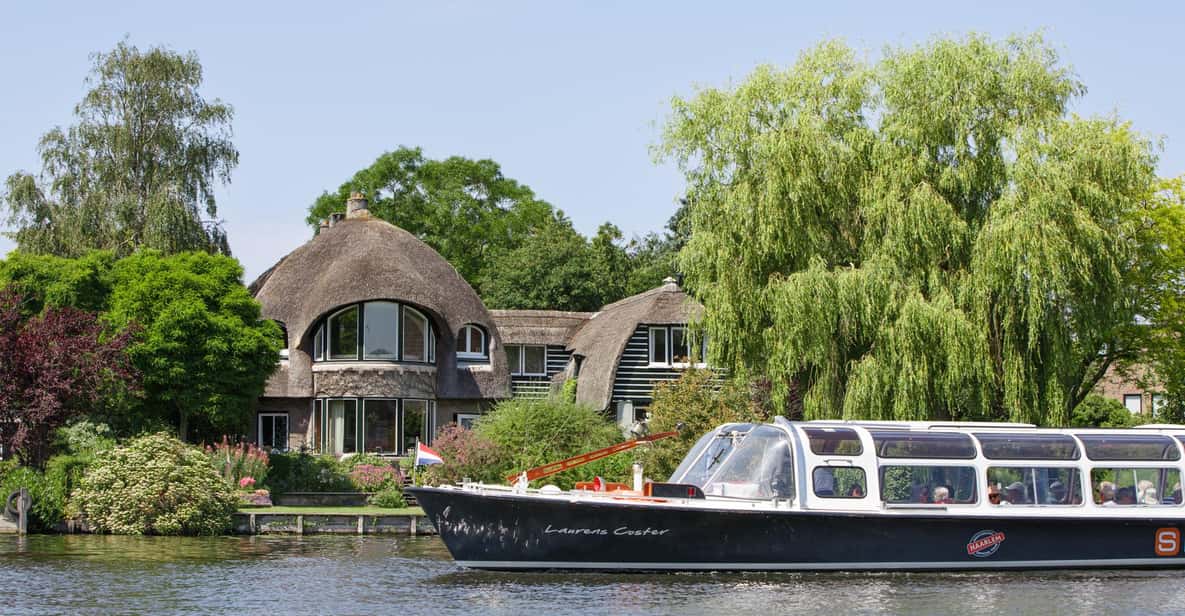 Afbeelding 2 van Haarlem: rondvaart langs de windmolens + rondleiding door de windmolen