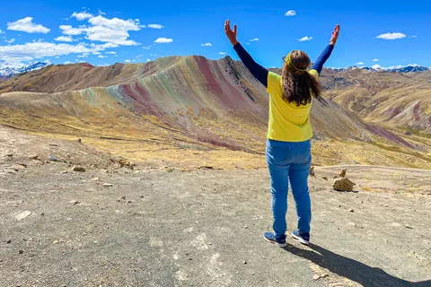 Cusco: Excursão de 1 dia à Montanha Arco-Íris de Palcoyo com tudo incluído