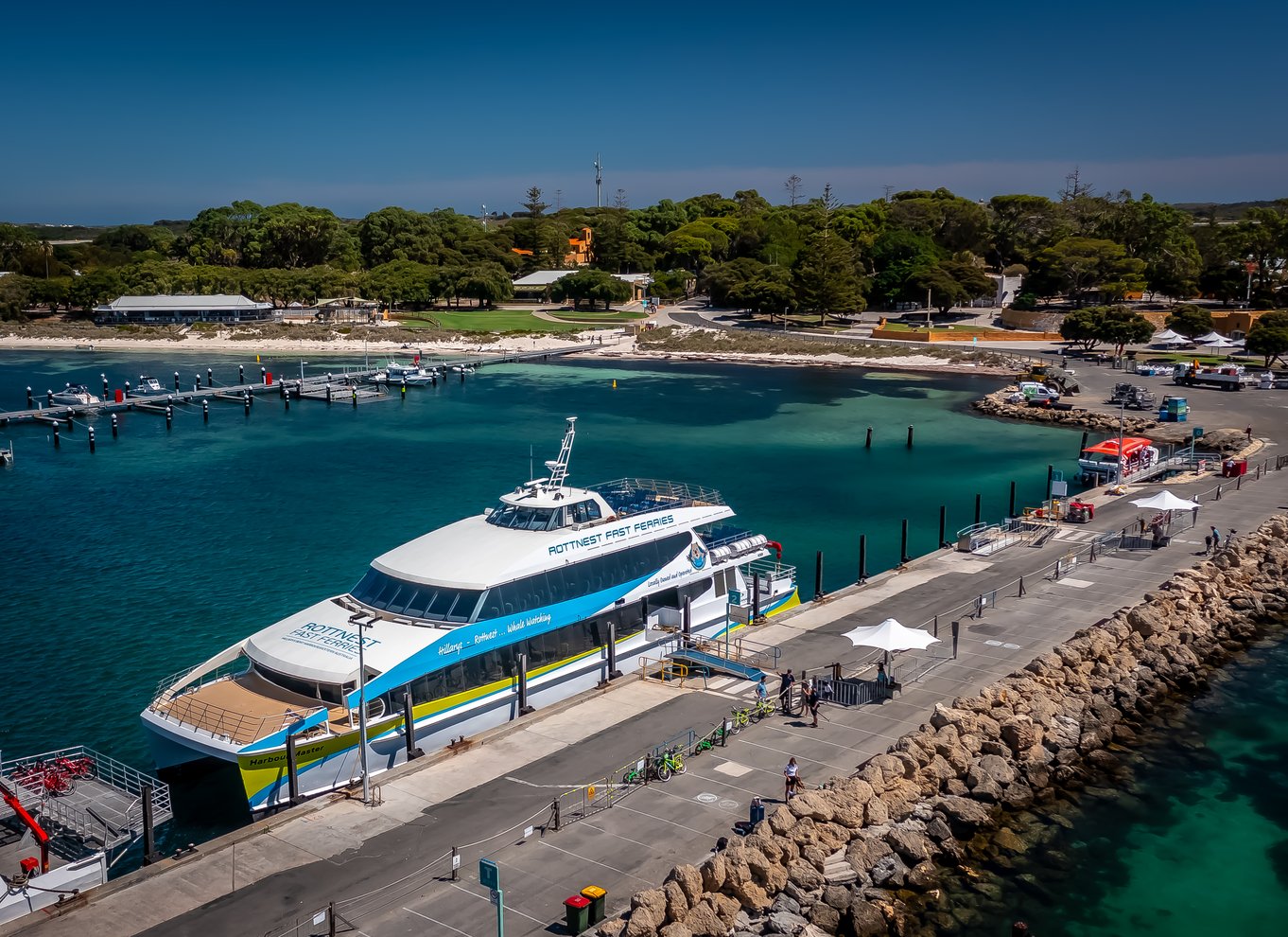 Fra Perth: Rottnest Island heldags cykel- og færgetur