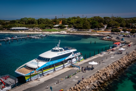 Hillarys Boat Harbour: Rottnest Island Ferry Transfer Ferry Transfers with Hotel PickUp and Drop-Off