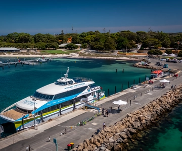 Port de plaisance de Hillarys : transfert en ferry vers l'île de Rottnest