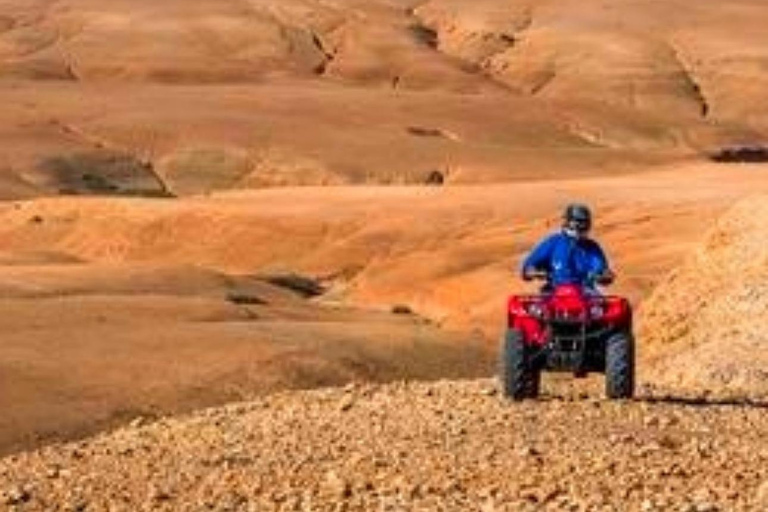 Marrakech: Agafay Desert Quad Bike with Lunch and Pool