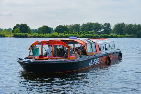 Almere: Floriade City Skyline Guided Boat Tour