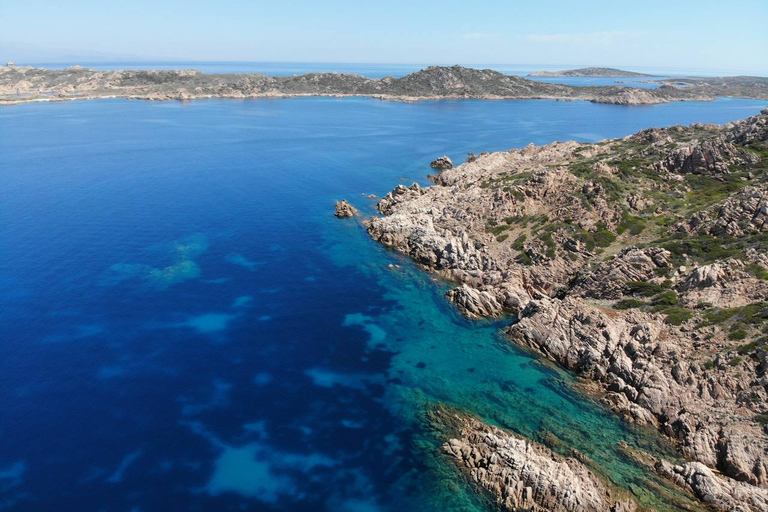 From Santa Teresa Gallura: La Maddalena Catamaran Tour La Maddalena Comfort Catamaran Tour