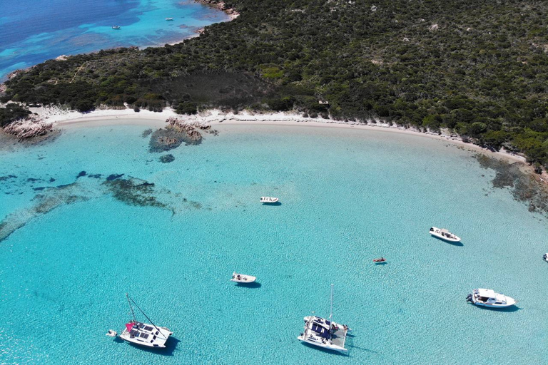 From Santa Teresa Gallura: La Maddalena Catamaran Tour La Maddalena Comfort Catamaran Tour
