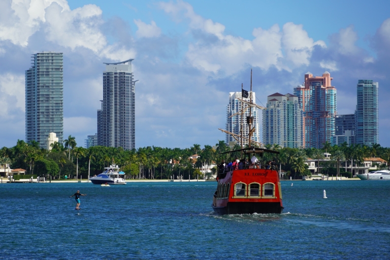 Miami: Sightseeingcruise met piratenavontuur