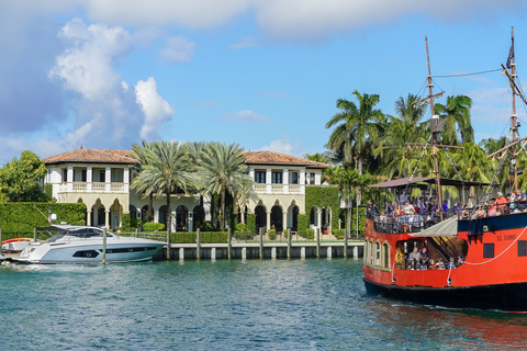 Miami: Sightseeingcruise met piratenavontuur