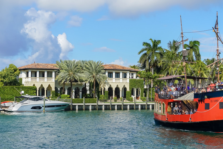 Miami: Sightseeingcruise met piratenavontuur