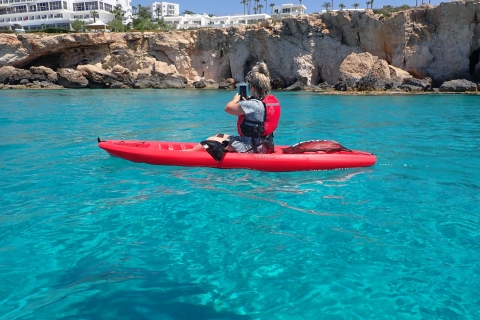 Agia Napa: Sea Caves Guided Kayaking Guided kayaking around Agia Napa Sea Caves from Nicosia