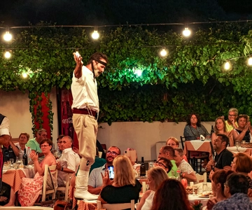 Cretan Night: Dinner & Live Show at Pano Karouzanos Village