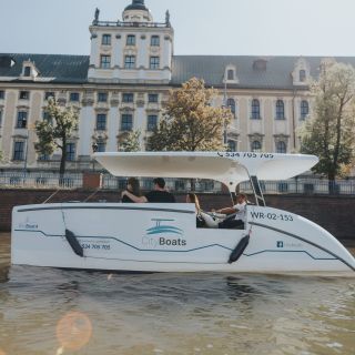 Wroclaw: Odra River Scenic Catamaran Cruise