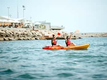 Vilanova i la GeltrĂș: Guided Kayak Tour 2-Hour