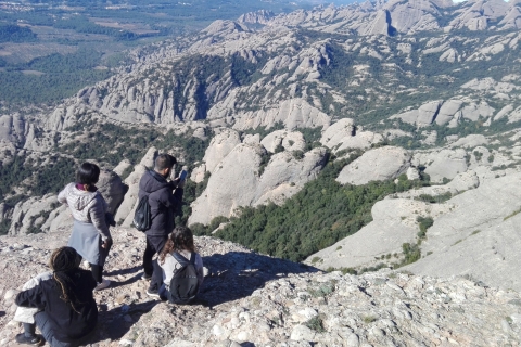 Barcelone: monastère de Montserrat d'une demi-journée et randonnée en montagne
