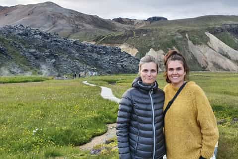 Z Reykjaviku: wędrówka po Landmannalaugar i wycieczka po gorących źródłach