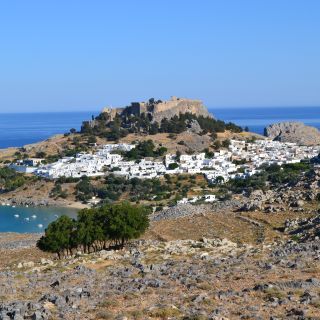 Rhodes: Wine, Lindos Village, and Butterfly Valley Day Trip