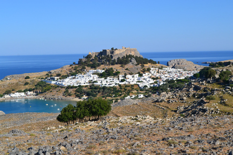 Rodes: Lindos e Vale das Borboletas: tour guiado em pequenos gruposRhodes: Lindos Village e viagem de um dia ao Vale das Borboletas