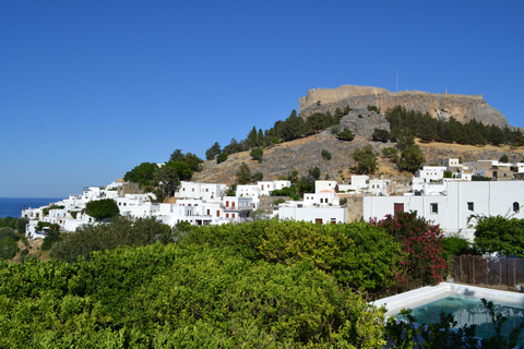 Rhodes : Excursion d'une journée : vin, village de Lindos et vallée des papillons