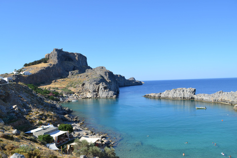 Rhodes : Excursion d'une journée : vin, village de Lindos et vallée des papillons