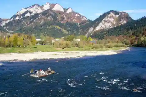 Desde Cracovia: Excursión de un día al río Dunajec y a los Baños de Chocholowska