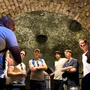 Belgrade: Underground Tour with Riverside Sparkling Wine