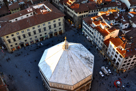 Florence Skyline vanaf de top van de koepel van BrunelleschiEngelstalige tour