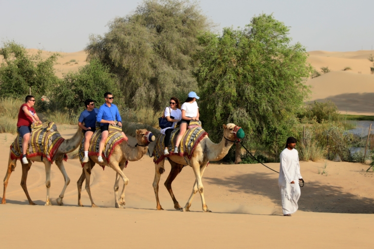 Dubaj: Red Dune Safari i przejażdżka na wielbłądach w Al Marmoom OasisWspólna wycieczka