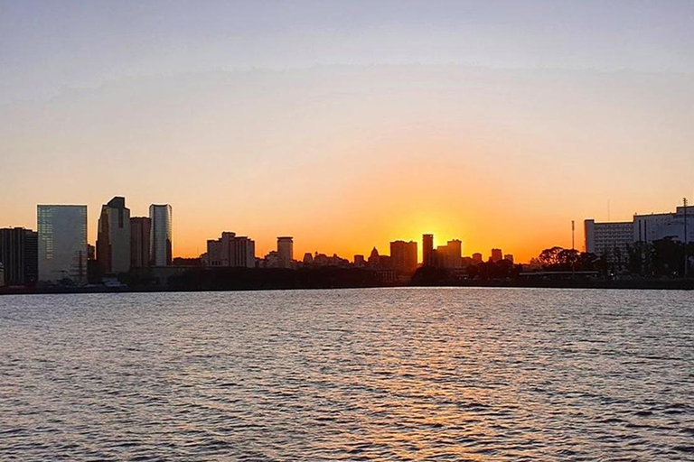 بوينس آيرس: غروب الشمس على نهر ريو دي لا بلاتا مع الإبحار والبار المفتوحغروب الشمس 1 - (ساعة واحدة من 