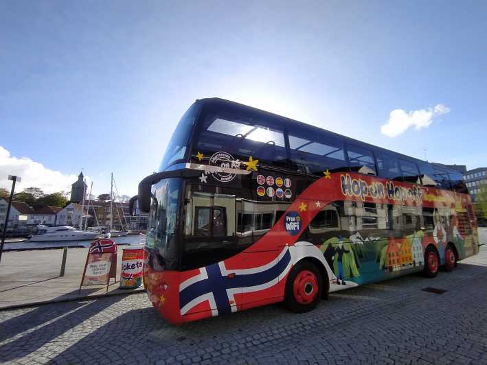 Stavanger: 24-godzinny bilet autobusowy Hop-On Hop-Off