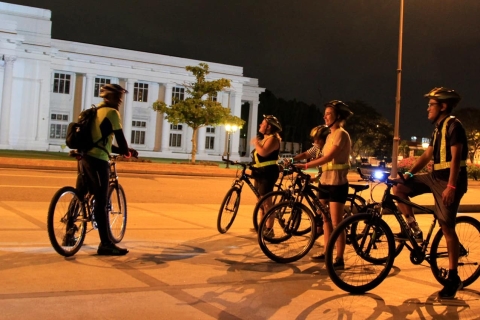 Privé nachtelijke fietstocht in Colombo