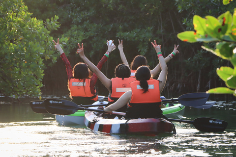 Cancún : aventure en kayak au lever du soleil