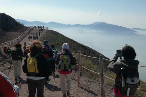 Da Napoli: Tour di un giorno di Pompei e del Vesuvio