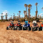 Marrakech: Tour in quad all'Oasi delle Palme e al deserto di Jbilat