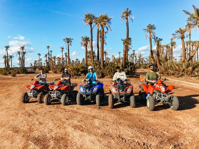 Visit Marrakech Quad Bike Tour to Palm Oasis and Jbilat Desert in Marrakech, Morocco