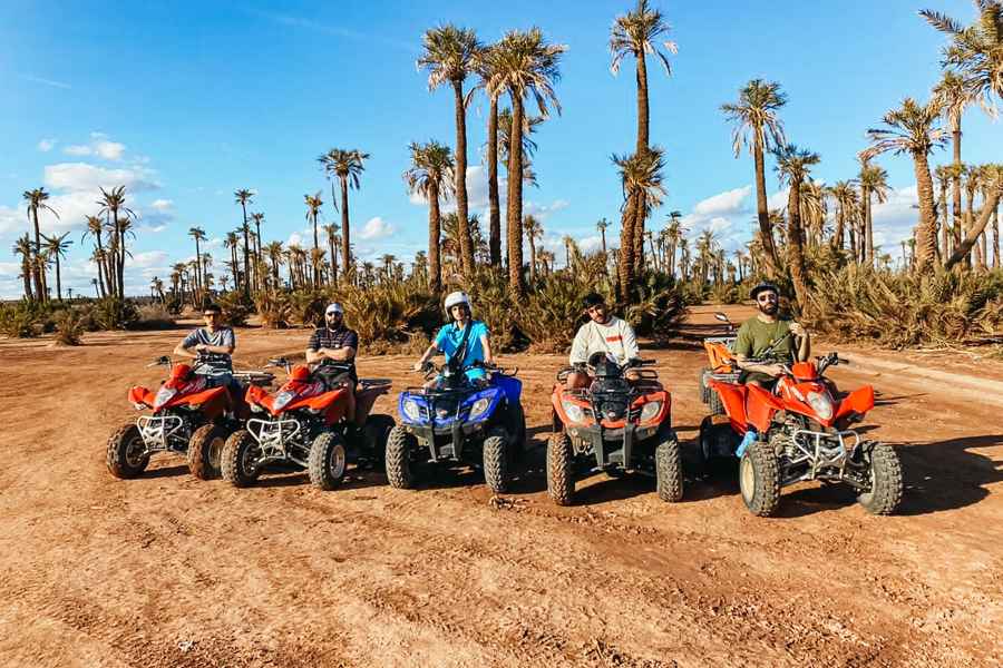 Marrakech: Quad Bike Tour zur Palmenoase und Jbilat Wüste. Foto: GetYourGuide