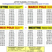 Aeroporto Marco Polo: bus espresso da/per stazione di Mestre
