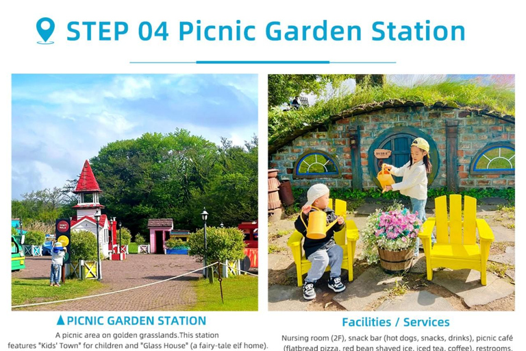 Corée, mont Hallasan, parc Echoland, train forestier et billet d&#039;entréeCorée, parc Echoland du mont Hallasan, train forestier et billet d&#039;entrée