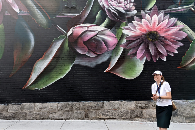 Montreal: visita guiada a pie por los murales de MontrealTour en grupo en francés