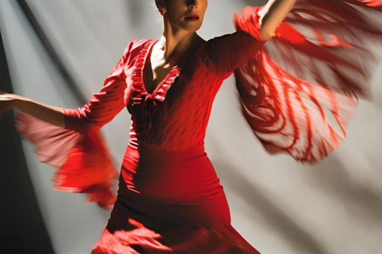 Malaga: Authentic Flamenco dinner show at Vino Mio