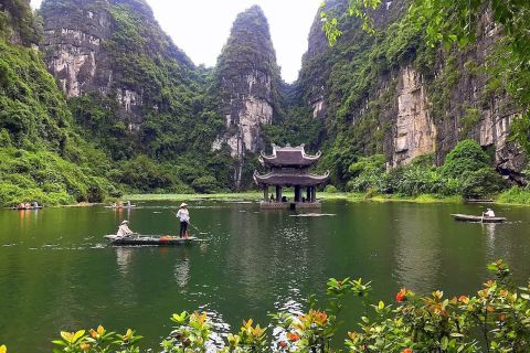 Van Hanoi: Ninh Binh, Trang An, Bai Dinh en Mua Cave Trip