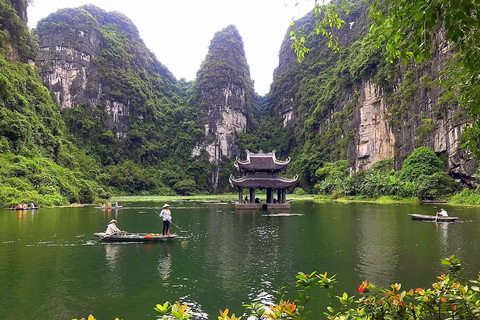 Van Hanoi: begeleide dagtocht naar Ninh Binh en Tràng An