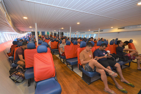 From Phuket: Snorkeling Ferry Cruise to Phi Phi IslandsCruise with Meeting Point