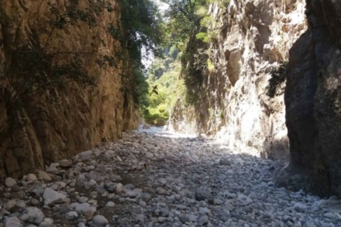 From Kalamata: Ridomo Gorge Hiking Tour with Beach Swim
