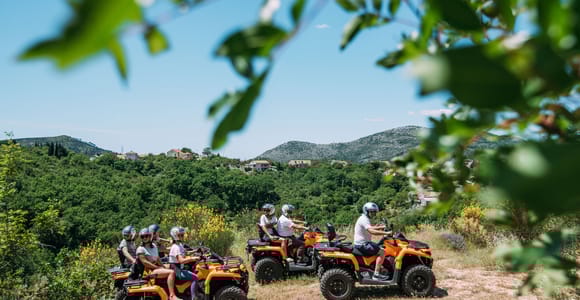 Dubrovnik: Geführtes ATV-Abenteuer auf dem Land mit Brunch