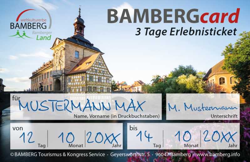 BambergCard: Abono Transporte Local Descubrimiento 3 Días