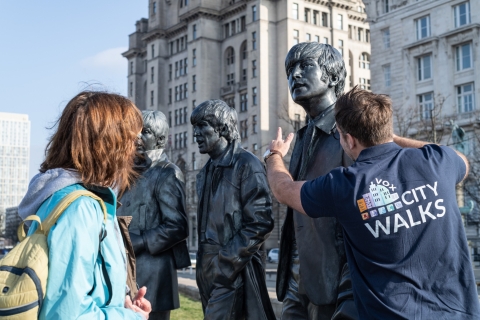 Liverpool: visite guidée à pied des Beatles et du front de merLiverpool: visite à pied des Beatles et du front de mer