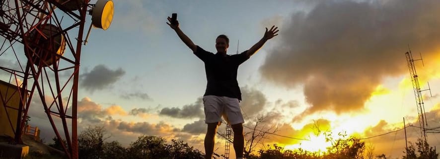 Antigua: Kombi-turer med fotturer, zip-line og snorkling