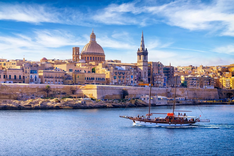Sliema: Comino, Crystal Lagoon & Blue Lagoon Cruise w/ Lunch Including Transportation