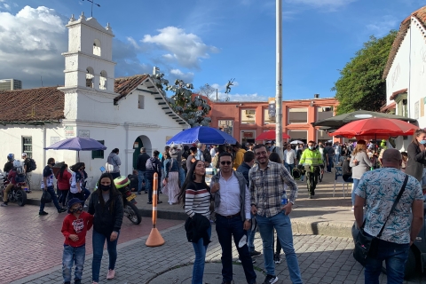 Bogotá: visite à pied historique de La Candelaria avec collations