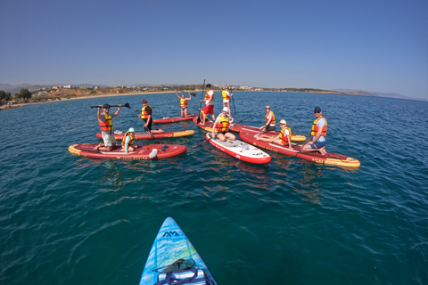 Chania: Lazareta Stand-up Paddle Boarding Experience